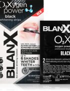 BlanX Oxygen Power Whitening Black Strips belilni trakovi za zobe 10 kos