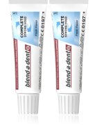 Blend-a-dent Extra Strong Original fiksacijska krema za zobne proteze 2x47 g