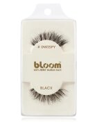 Bloom Natural lepilne trepalnice iz naravnih las (Dwispy Black) 1 cm