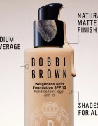 Bobbi Brown Weightless Skin Foundation SPF 15 Mini dolgoobstojni matirajoči tekoči puder z vlažilnim učinkom odtenek Warm Porcelain 13 ml