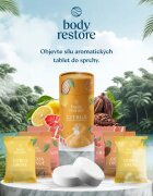 Body Restore Citrus Shower Steamers tablete za prho 6 kos