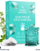 Body Restore Eucalyptus & Mint Shower Steamers tablete za prho 2x25 g