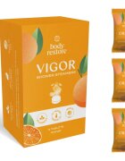 Body Restore Vigor Shower Steamers tablete za prho dišave Orange 3 kos