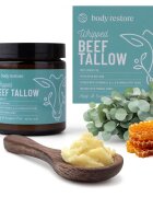 Body Restore Whipped Beef Tallow Balm Eucalyptus & Mint hranilna krema za telo 73 ml