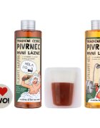 Bohemia Gifts Beer set za telo in lase za moške