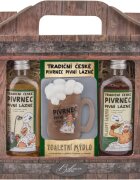 Bohemia Gifts Beer set za telo in lase za moške