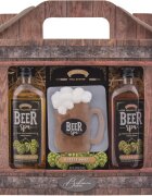 Bohemia Gifts Beer Spa darilni set za telo in lase za moške