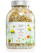 Bohemia Gifts Bohemia Natur sol za kopel s tremi vrstami zelišč kamilica vrtni ognjič materina dušica 1200 g