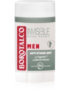 Borotalco MEN Invisible deodorant roll-on proti belim in rumenim madežem za moške dišave Musk Scent 40 ml