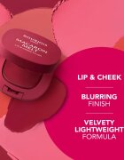 Bourjois Macaron Melt Lip & Cheek Flush rdečilo 2 v 1 odtenek 05 Berry Smoothy 5 g