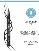 Bourjois Ultra Slim Waterproof Liner vodoodporni svinčnik za oči odtenek Ultra Black 1 ml