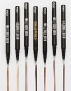 BPerfect Indestructi'Brow Dual-tip Brow Pen obojestranski svinčnik za obrvi odtenek Charcoal 1 g