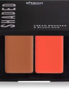 BPerfect Shaded Cream Bronzer & Blush Duo bronzer in rdečilo odtenek 02 Medium 7 g