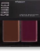 BPerfect Shaded Cream Bronzer & Blush Duo bronzer in rdečilo odtenek 05 Deep 7 g