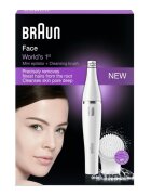 Braun Face 810 epilator s čistilno krtačko za obraz 1 kos