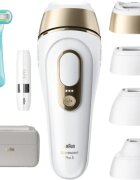 Braun IPL Silk·expert Pro 5 PL5412 pametna naprava IPL za odstranjevanje dlačic za telo obraz predel bikinija in podpazduhe 1 kos