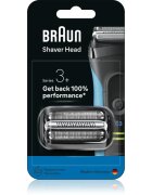 Braun Series 3+ 32B nadomestne glave za britje z električnim strojčkom 1 kos