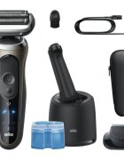 Braun Series 7 72-C7200cc električni brivnik s čistilno in polnilno postajo Gold 1 kos