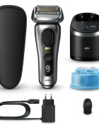 Braun Series 9 PRO+ 9567cc električni brivnik s čistilno in polnilno postajo Silver 1 kos