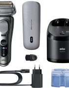 Braun Series 9 PRO+ 9675cc električni brivnik s čistilno in polnilno postajo Black 1 kos