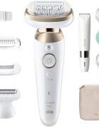 Braun Silk-épil 9 Flex SkinSpa 9-481 3D epilator s popolnoma prilagodljivo glavo za mokro in suho britje 1 kos