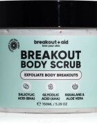 breakout + aid Body Scrub piling za telo proti aknam 150 ml