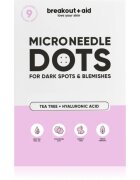 breakout + aid Microneedle Dots lokalna nega z mikroiglicami za temne madeže po aknah 9 kos