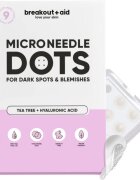 breakout + aid Microneedle Dots lokalna nega z mikroiglicami za temne madeže po aknah 9 kos