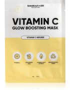 breakout + aid Vitamin C Glow Boosting Mask maska iz platna z vitaminom C 34 g