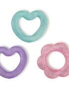 Bright Starts Chill & Teethe Pretty in Pink grizalo 3 m+ 3 kos