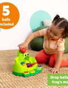 Bright Starts Poppin' Ball Frog aktivnostna igrača z melodijo 6 m+ 1 kos