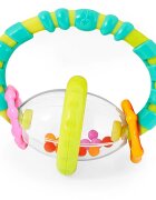 Bright Starts Teether & Rattle ropotuljica z grizljajočim delom I. 3m+ 1 kos