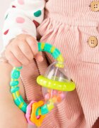 Bright Starts Teether & Rattle ropotuljica z grizljajočim delom I. 3m+ 1 kos