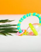 Bright Starts Teether & Rattle ropotuljica z grizljajočim delom I. 3m+ 1 kos