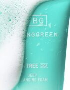 BRINGGREEN Tea Tree Cica Deep Cleansing Foam globinsko čistilna pena s pomirjajočim učinkom 120 ml