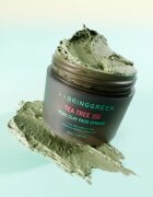 BRINGGREEN Tea Tree Cica Pore Clay Pack Strong kremasta maska za mastno k aknam nagnjeno kožo 100 g