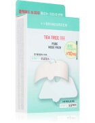 BRINGGREEN Tea Tree Cica Pore Nose Strip obliži za problematično kožo za nos 5 kos