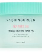 BRINGGREEN Tea Tree Cica Trouble Soothing Toner Pad tonizirajoče blazinice s pomirjajočim učinkom 90 kos