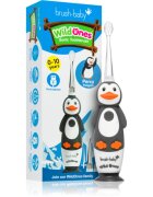 Brush Baby WildOnes WildOne električna zobna ščetka + 2 nadomestni glavi za otroke Penguin 1 kos