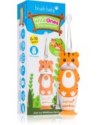 Brush Baby WildOnes WildOne električna zobna ščetka + 2 nadomestni glavi za otroke Tiger 1 kos