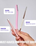 BrushArt Accessories Face & Brow razors britev za obrvi 6 kos