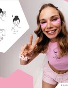 BrushArt Accessories Reusable eye patches blazinice za pod oči za večkratno uporabo Me Time 2 kos