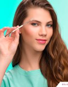 BrushArt Basic Dual-ended brow brush obojestranski čopič za obrvi 1 kos