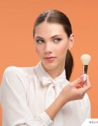 BrushArt Basic On-the-go Glam mini make-up brush set potovalni set čopičev s torbico mini