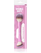 BrushArt Double Duty Blush & Powder brush čopič za rdečilo in puder obojestranski 1 kos