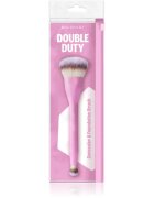 BrushArt Double Duty Concealer & Foundation brush čopič za tekoči puder in korektor obojestranski 1 kos