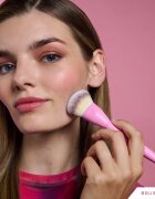 BrushArt Double Duty Concealer & Foundation brush čopič za tekoči puder in korektor obojestranski 1 kos