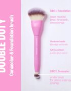 BrushArt Double Duty Concealer & Foundation brush čopič za tekoči puder in korektor obojestranski 1 kos