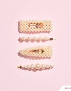 BrushArt Gift for You Pearl hair clip set sponke za lase