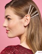 BrushArt Gift for You Rhinestone bobby pins sponke za lase 4 kos